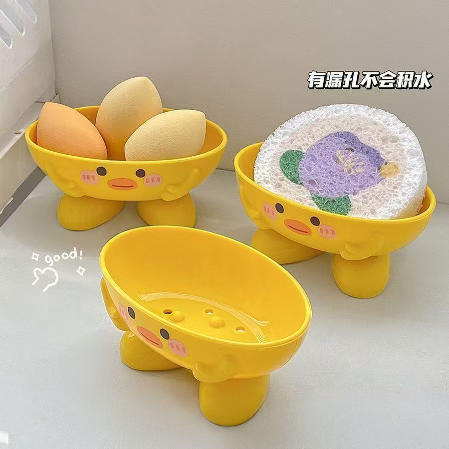 小黄鸭肥皂盒